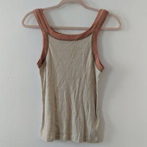 Vintage Grunge 70s Ringer Tank